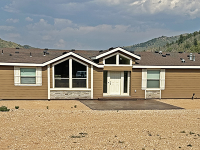 Outside front of the Aspen Ridge Villa.